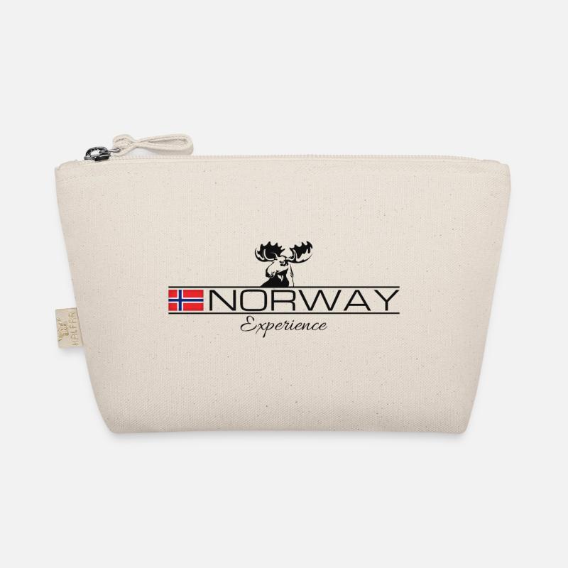Norway Experience Elch Moose Design Bio-Täschchen