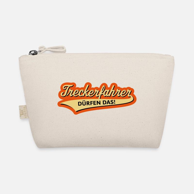 Treckerfahrer Dürfen Das! (Trecker, Traktor, 3CV4) - Bio-Täschchen - Natur