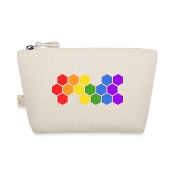 lgbt pride love gay human pan queer lgbtq rules - Bio-Täschchen - Natur - Vorne