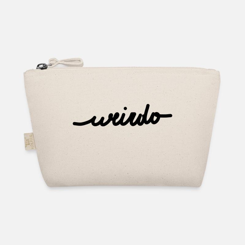 Weirdo Black Bio-Täschchen