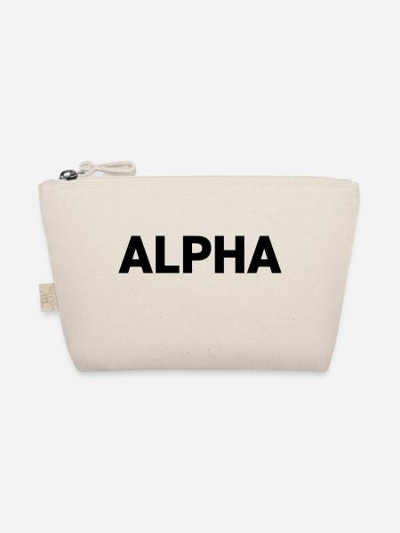 Alpha Dark Pack Rank - Organic Pouch - nature - Front