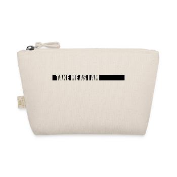 Logo Take me - Organic Pouch - nature - Front