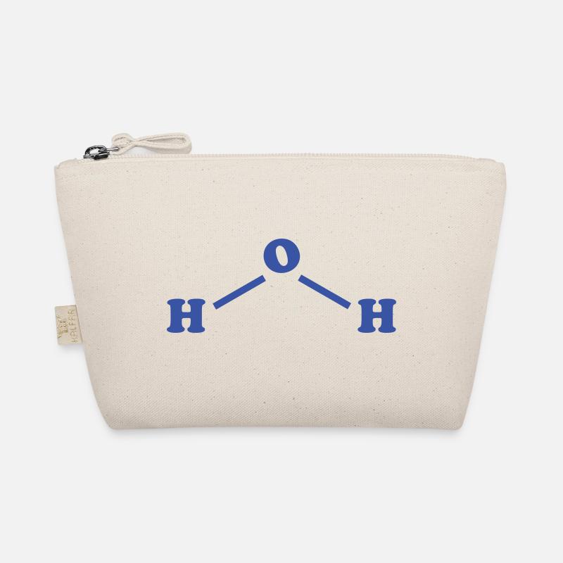 Water Molecular Chemical Formula Organic Pouch