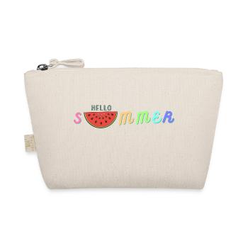 hello summer - Bio-Täschchen - Natur - Vorne
