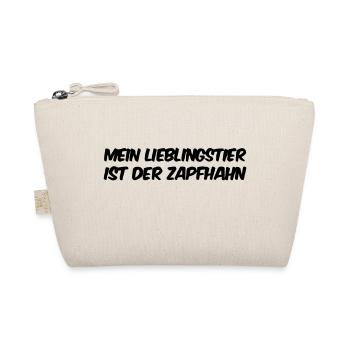 Mein Lieblingstier Ist Der Zapfhahn - Bio-Täschchen - Natur - Vorne