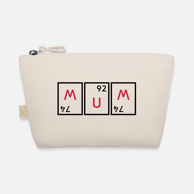 Mum (tungsten twisted, uranium, tungsten twisted) Organic Pouch