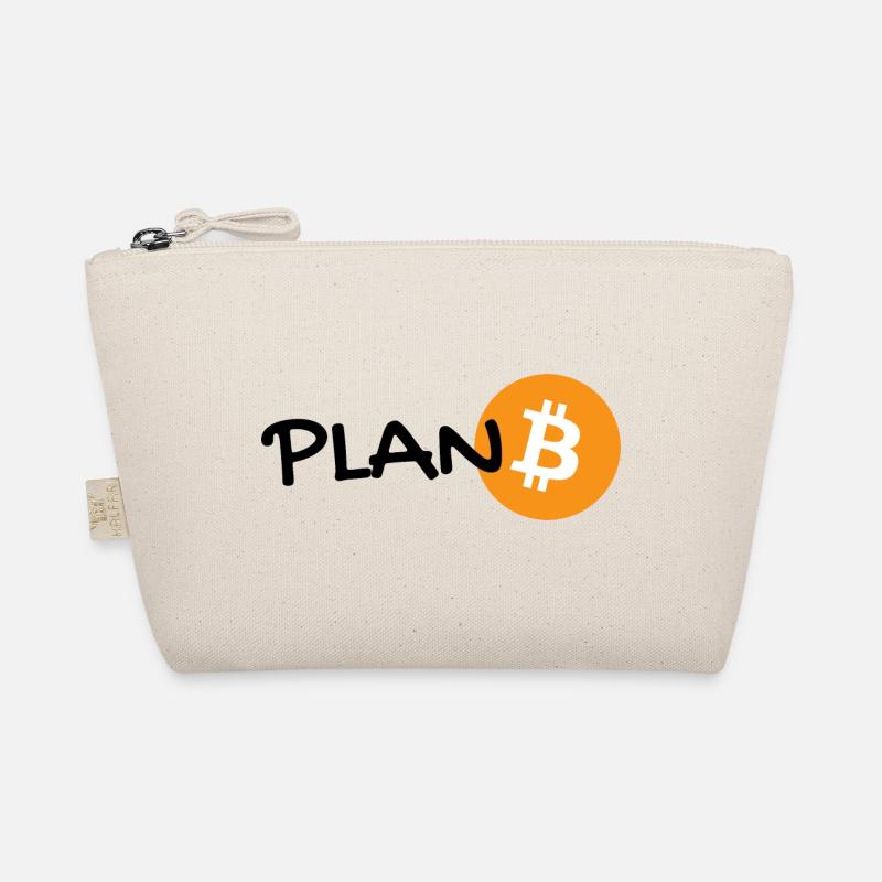 plan B - bitcoin Plan Bitcoin - Hoodl  - Bio-Täschchen - Natur