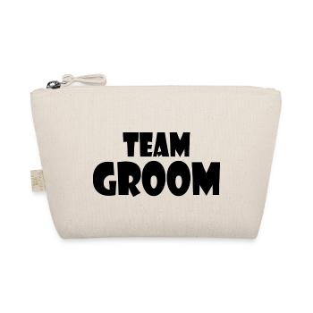 Team groom - Organic Pouch - nature - Front