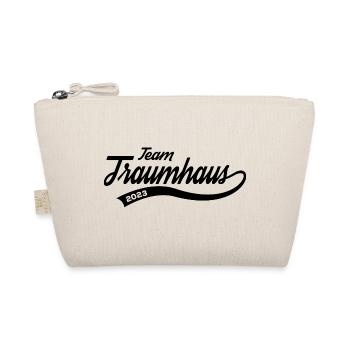 Team Traumhaus 2023 Bauherrin Hausbau Häuslebauer - Bio-Täschchen - Natur - Vorne