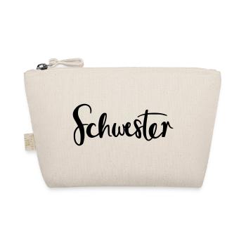 Schwester - Bio-Täschchen - Natur - Vorne