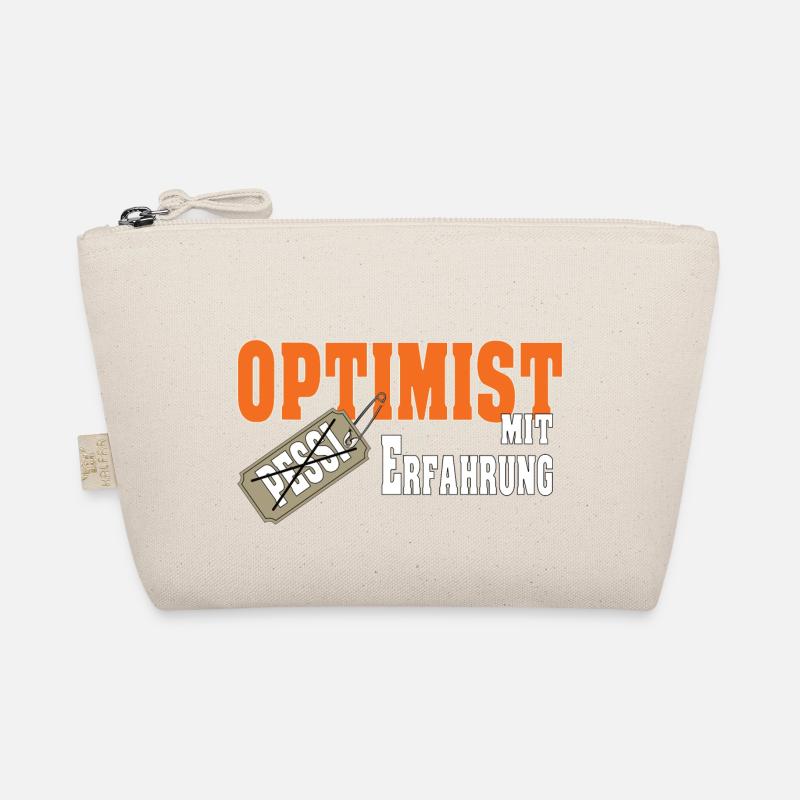 Optimist mit Erfahrung Geschenk Bio-Täschchen