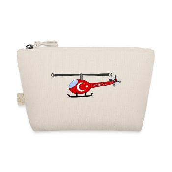 Hélicoptère Türkiye Flag Enfants - Trousse biologique - nature - Devant