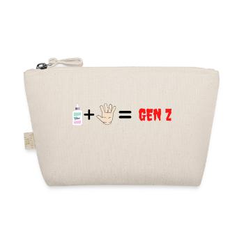 Generation Z our future - Organic Pouch - nature - Front