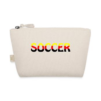 Fußball Soccer - Organic Pouch - nature - Front