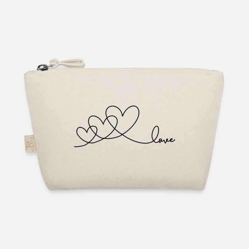 Love - Bio-Täschchen - Natur