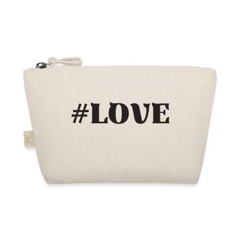 #Love Liebe Lieblingsmensch Schatz - Bio-Täschchen - Natur - Vorne