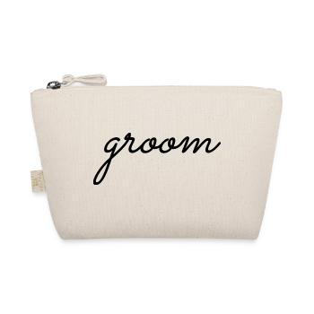 Groom Cool Matching Couple Wedding Party Mariage - Trousse biologique - nature - Devant