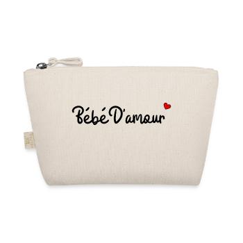 Bébé d'amour - Trousse biologique - nature - Devant
