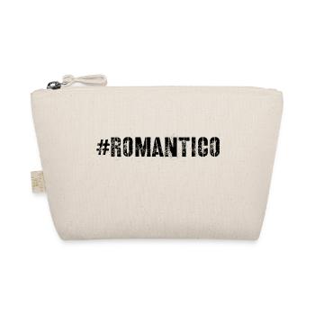 T-Shirt "#romantico" - Bio-Täschchen - Natur - Vorne