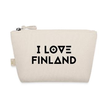 J’AIME LA FINLANDE - Trousse biologique - nature - Devant
