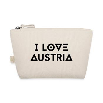 I LOVE AUSTRIA - Organic Pouch - nature - Front