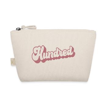 Hundred 100th Birthday Women Her 100 Years Old - Organic Pouch - nature - Front
