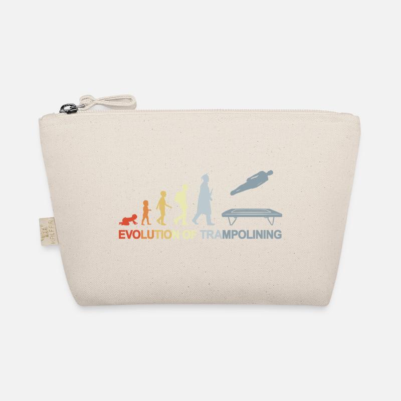 Vintage Trampoline Jumper Evolution Organic Pouch