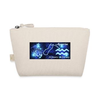 Zodiac sign Aquarius, constellation, astrology - Organic Pouch - nature - Front