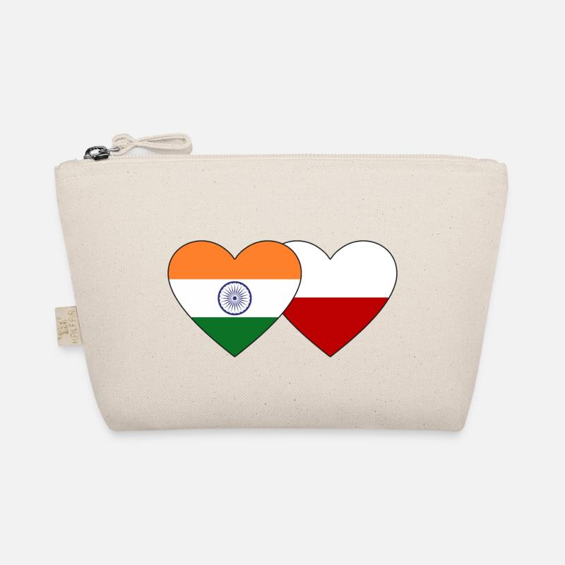 Drapeau de l’Inde et de la Pologne Trousse biologique