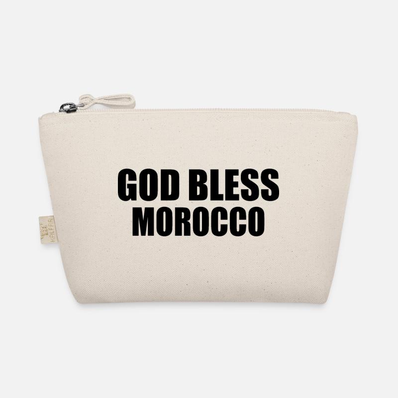 God bless morocco marokko Bio-Täschchen