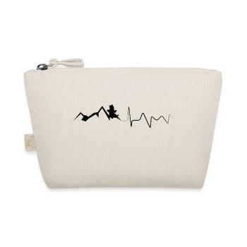 Battement de cœur - Ours - Montagne - (5) - Trousse biologique - nature - Devant