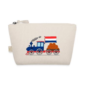 Holland Flag Basketball Railroad - Organic Pouch - nature - Front