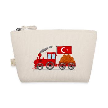 Chemin de fer de basket-ball de drapeau de Turquie - Trousse biologique - nature - Devant