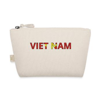 Flagge von Vietnam - Bio-Täschchen - Natur - Vorne
