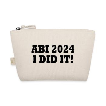 Abi 2024 - Bio-Täschchen - Natur - Vorne