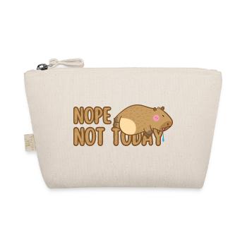 Nope Not Today - Organic Pouch - nature - Front
