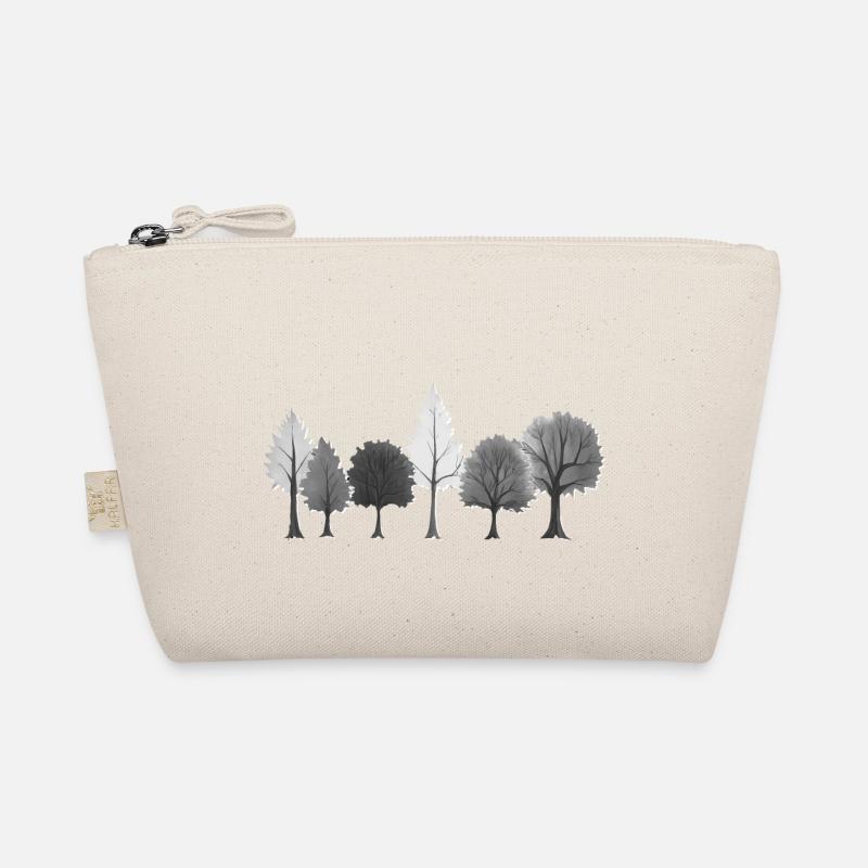 Arbres de la forêt noir et blanc Trousse biologique