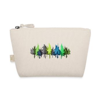 Bunter Wald Bäume bunt - Bio-Täschchen - Natur - Vorne