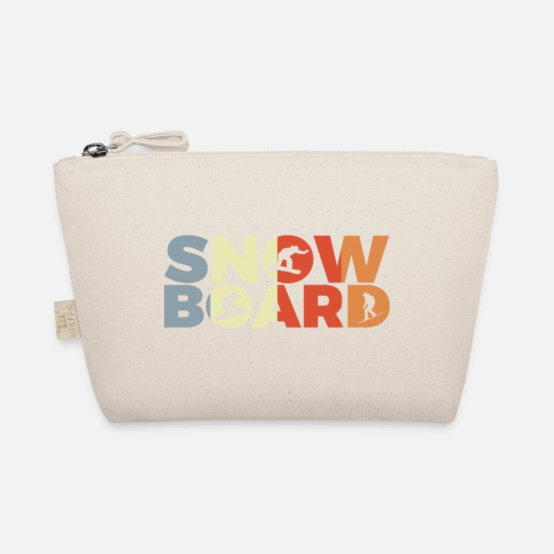 Snowboard lovers Organic Pouch