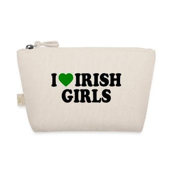 I love irish girls - Organic Pouch - nature - Front