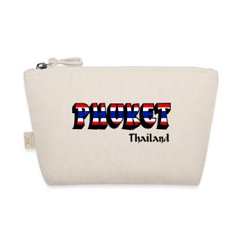 Phuket Thailand flag design - Organic Pouch - nature - Front