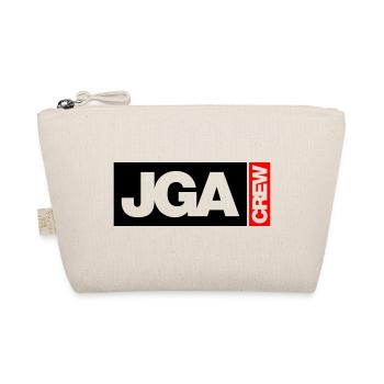 Bachelor Party Crew - Emblem - Organic Pouch - nature - Front