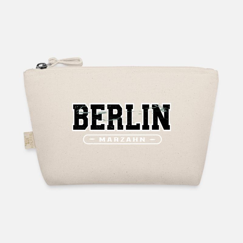Berlin Marzahn Grunge - Bio-Täschchen - Natur