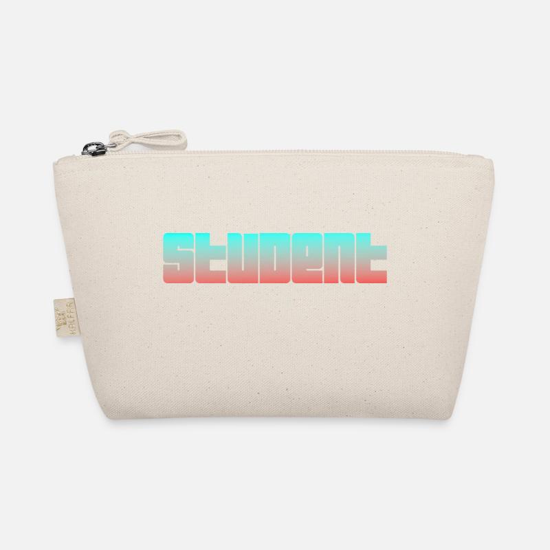 Student Logo - Organic Pouch - nature