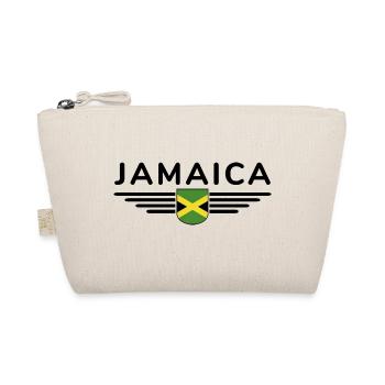 I Love Jamaica, Outfit T-Shirt Design Gift - Organic Pouch - nature - Front