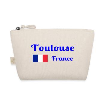 Toulouse France- Stylish prints - Organic Pouch - nature - Front