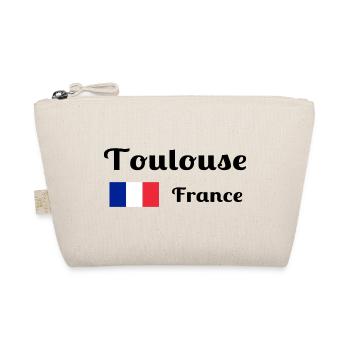 Toulouse France- Stylish prints - Organic Pouch - nature - Front
