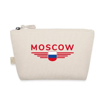 Moscow T-Shirt – Metropolis of Elegance - Organic Pouch - nature - Front
