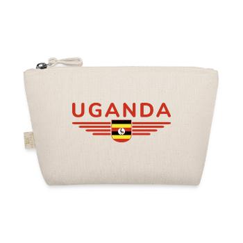 Uganda T-Shirt for Explorers - Organic Pouch - nature - Front
