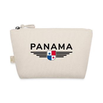 Panama T-Shirt Design - Bio-Täschchen - Natur - Vorne